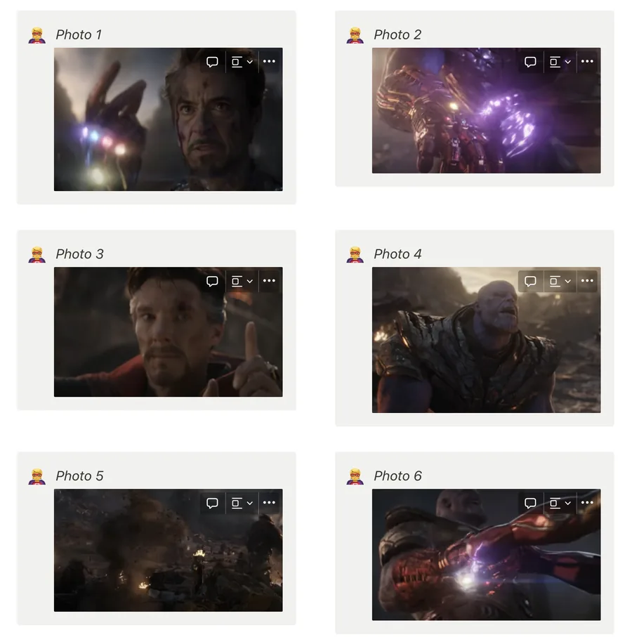 Estudaram inglês com os Vingadores;